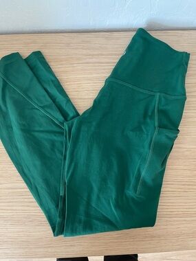 lululemon athletica Green High-Rise Pocket Leggings
